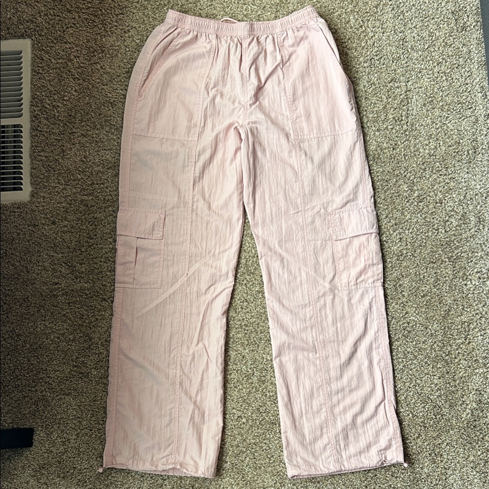 Cotton On Body Pink Athletic Cargo Straight Leg Pants